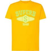 Lyhythihainen t-paita Superb 1982  SPRBCA-2201-YELLOW  EU XXL