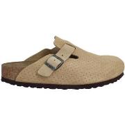 Sandaalit Birkenstock  Boston Suede Emboss Dots Femme Beige  38