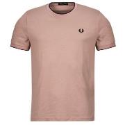 Lyhythihainen t-paita Fred Perry  TWIN TIPPED T-SHIRT  EU S