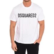 Lyhythihainen t-paita Dsquared  S74GD1184-S23009-100  EU S