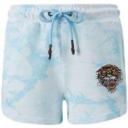 Shortsit & Bermuda-shortsit Ed Hardy  Los tigre runner short turquesa ...