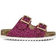 Tyttöjen sandaalit Colors of California  Glitter sandal 2 buckles  28