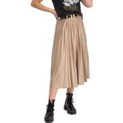 Lyhyt hame Vila  Nitban Midi Skirt - Sand Shell  EU S