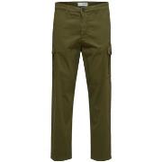 Housut Selected  Noos Slim Tapered Wick Cargo Pants - Winter Moss  US ...