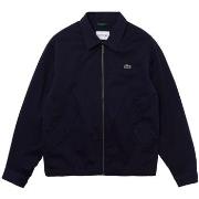 Paksu takki Lacoste  Short Zippered Organic Jacket - Bleu Marine  EU S