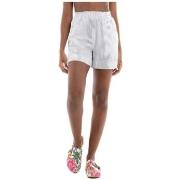 Shortsit & Bermuda-shortsit Only  Shorts Linette Linen - White/Night S...
