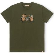 T-paidat & Poolot Revolution  T-Shirt Regular 1344 PAC - Army  EU M