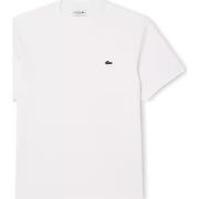T-paidat & Poolot Lacoste  Classic Fit T-Shirt - Blanc  EU S