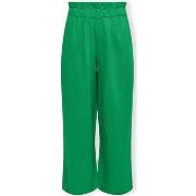 Housut Only  Solvi-Caro Linen Trousers - Green Bee  EU S