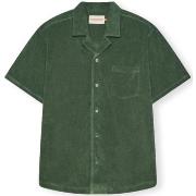 Pitkähihainen paitapusero Revolution  Terry Cuban Shirt S/S - Dustgree...