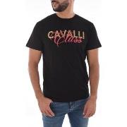 Lyhythihainen t-paita Roberto Cavalli  SXH01C JD060  EU S