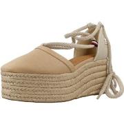 Kangassandaalit Tommy Hilfiger  CLOSED TOE LINEN FLATFOR  37