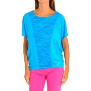 Lyhythihainen t-paita Zumba  Z1T00685-AZUL  EU XS / S