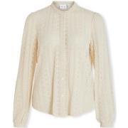 Paita Vila  Noos Chikka Lace Shirt L/S - Birch  EU M