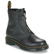 Kengät Dr. Martens  1460 Pascal Frnt Zip Black Wanama   Black Milled N...