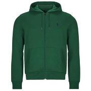 Svetari Polo Ralph Lauren  SWEATSHIRT ZIPPE EN DOUBLE KNIT TECH  EU M