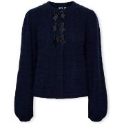 Paksu takki Y.a.s  YAS Bonsa Cardigan L/S - Navy Blazer  EU S