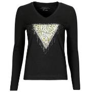 T-paidat pitkillä hihoilla Guess  LS VN TRIANGLE TIGER TEE  EU S