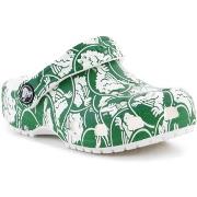 Poikien sandaalit Crocs  Classic Duke Print Clog T 210008-3WH Green Iv...