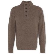 Neulepusero Barbour  Patch Half Zip Knit - Dark Stone  EU S