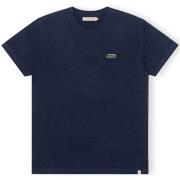 T-paidat & Poolot Rvlt Revolution  T-Shirt Regular 1342 BUS - Navy/Mel...