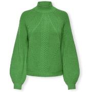 Neulepusero Only  Katia Life High Neck Knit - Green Bee  EU L