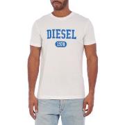 Lyhythihainen t-paita Diesel  A03824-40GRAI-AI100  EU S