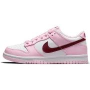 Tennarit Nike  Dunk Low Pink Red White  36