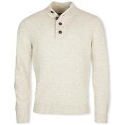 Neulepusero Barbour  Patch Half Zip Knit - Pearl  EU M