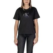 Lyhythihainen t-paita Calvin Klein Jeans  EMBROIDERED MONOLOGO J20J224...