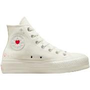 Tennarit Converse  Montantes Plateformes Chuck Taylor All Star C?Urs  ...