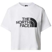 T-paidat pitkillä hihoilla The North Face  S/S Easy Relaxed Cropped  E...