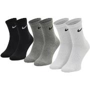 Urheilusukat Nike  Everyday Cushioned Dri-FIT 3-Pack Socks  34 / 38