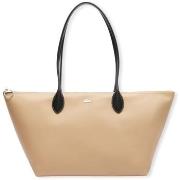 Lompakot Lacoste  Athena Bag - Eco Beige Noir  Yksi Koko