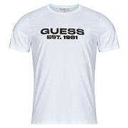 Lyhythihainen t-paita Guess  VELVET LOGO  EU M