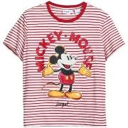 Lyhythihainen t-paita Desigual  TS_MICKEY MOUSE 25SWTKAI  EU S