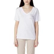 Lyhythihainen t-paita Blauer  LOGO LATERALE 23SBLDH02404  EU XXL