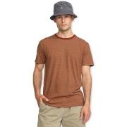 T-paidat & Poolot Rvlt Revolution  Regular T-Shirt 1397 - Brown  EU S