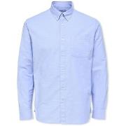 Pitkähihainen paitapusero Selected  Noos Regrick Oxford Shirt - Light ...