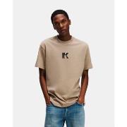Lyhythihainen t-paita Karl Lagerfeld  A1M17044 REG SS K LOGO  EU XXL
