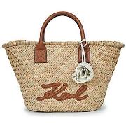 Toalettilaukku / Meikkipussi Karl Lagerfeld  K/SIGNATURE RAFFIA  MD BA...