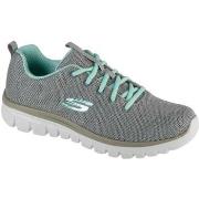 Kengät Skechers  Twisted Fortune 12614-GYMN Gray/Mint  41