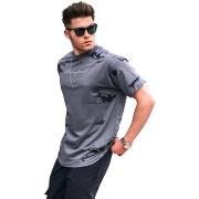 Lyhythihainen t-paita Madmext  MM61_GREY  EU M