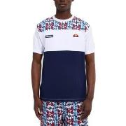 T-paidat & Poolot Ellesse  BLOCK AOP TEE  EU L