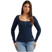 T-paidat pitkillä hihoilla Guess  W2YP46 KBCO2  EU S