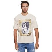 Lyhythihainen t-paita Guess  M4BI21 K9RM1  EU S