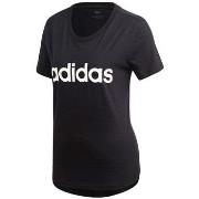 Lyhythihainen t-paita adidas  Essentials Linear Slim  EU XS