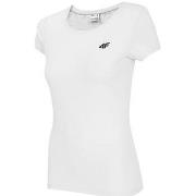 Lyhythihainen t-paita 4F  NOSH4 TSD001 Bialy  EU XXL