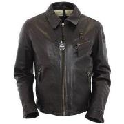 Takit Blauer  Kurtka Meska Skóra BLUL01284  EU XXL