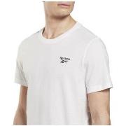Lyhythihainen t-paita Reebok Sport  Left Chest Logo  EU S